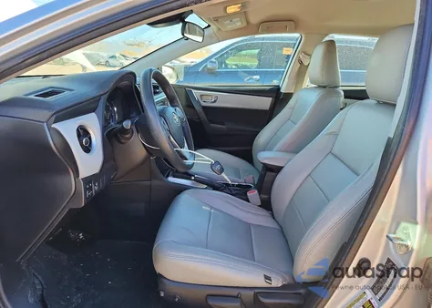 2017 Toyota Corolla L из США, поврежденный, VIN 2T1BURHE4HC952762